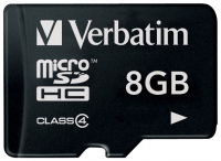 scheda di memoria Verbatim, Scheda di memoria Verbatim microSDHC Class 4 Scheda 8GB, scheda di memoria Verbatim, Verbatim microSDHC Class 4 Scheda 8GB memory card, memory stick Verbatim, Verbatim memory stick, Verbatim microSDHC Class 4 Scheda 8GB, Verbatim microSDHC Class 4 auto
