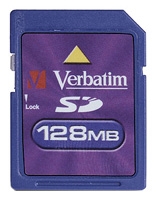 scheda di memoria Verbatim, scheda di memoria Verbatim Secure Digital Card da 128 MB, scheda di memoria Verbatim, Verbatim Secure Digital Card 128MB memory card, memory stick Verbatim, Verbatim memory stick, Verbatim Secure Digital Card 128MB, Verbatim Secure Digital 128M